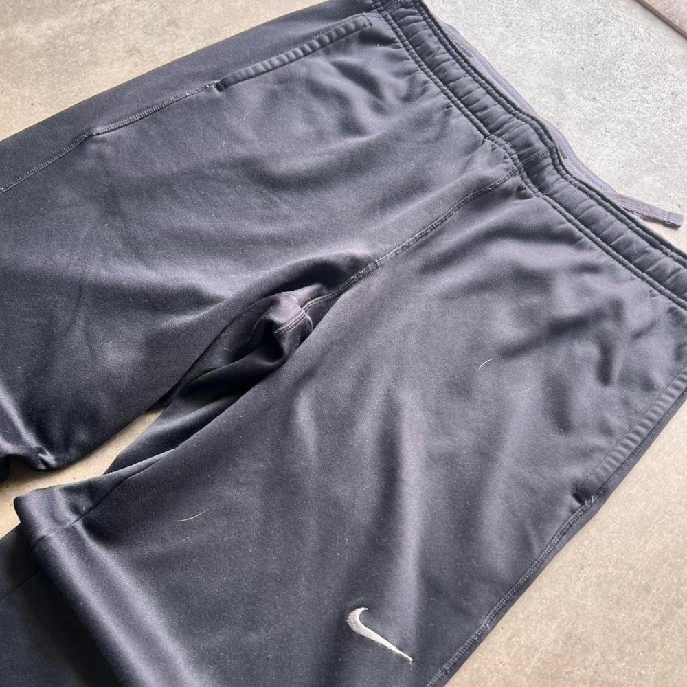Vintage Y2K Style Baggy Black Nike Sweatpants